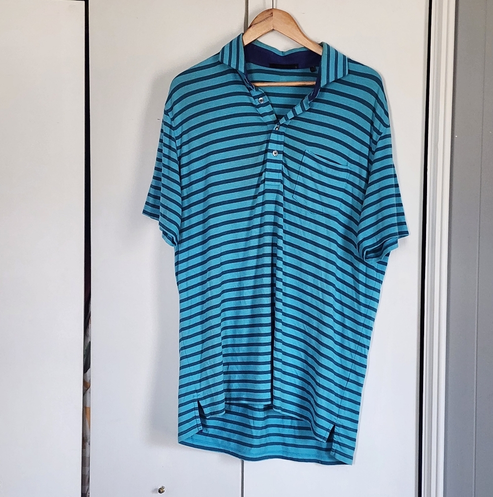 Greyson Striped Polo Shirt